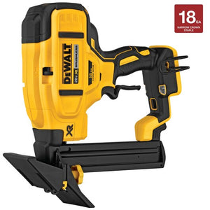 DeWALT - Ensemble d'agrafeuse de plancher sans fil 20V MAX XR 18ga